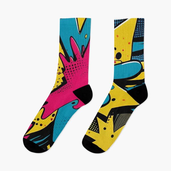 Item preview, Colorful and Explosive Pop Art Graphics Styled after Retro Comics designed and sold by cavroyalshop.