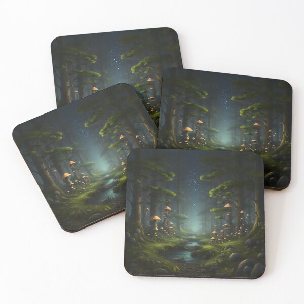 Item preview, Enchanted Woods Portrait designed and sold by DrawnThreads.