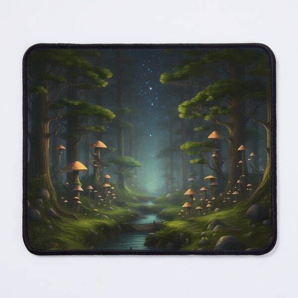 Item preview, Enchanted Woods Portrait designed and sold by DrawnThreads.