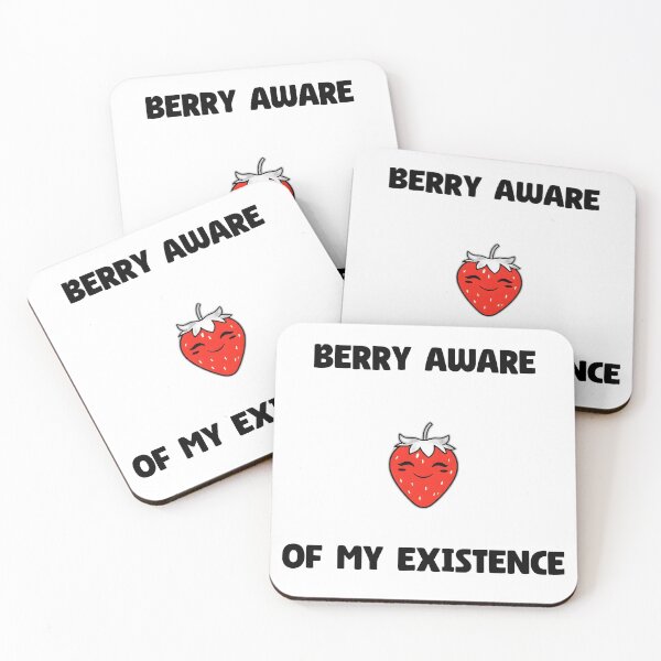 Item preview, Self-Aware Strawberry designed and sold by allogy.