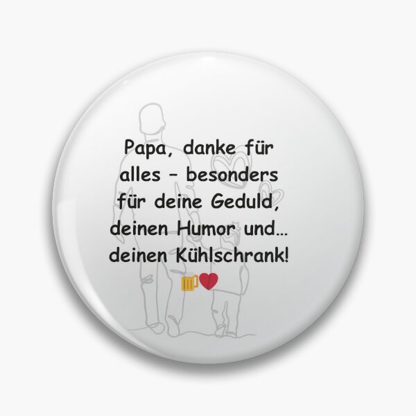 Item preview, Papa, danke – Lustiges Spruchdesign mit Herz & Bier designed and sold by Globilia.