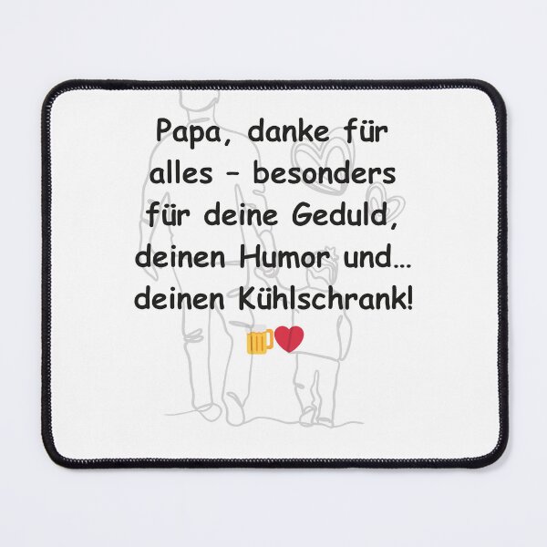 Item preview, Papa, danke – Lustiges Spruchdesign mit Herz & Bier designed and sold by Globilia.