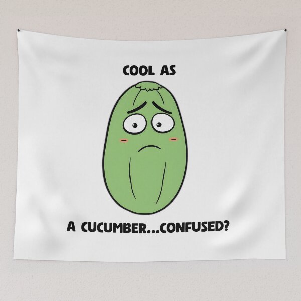 Item preview, Confused Cucumber designed and sold by allogy.