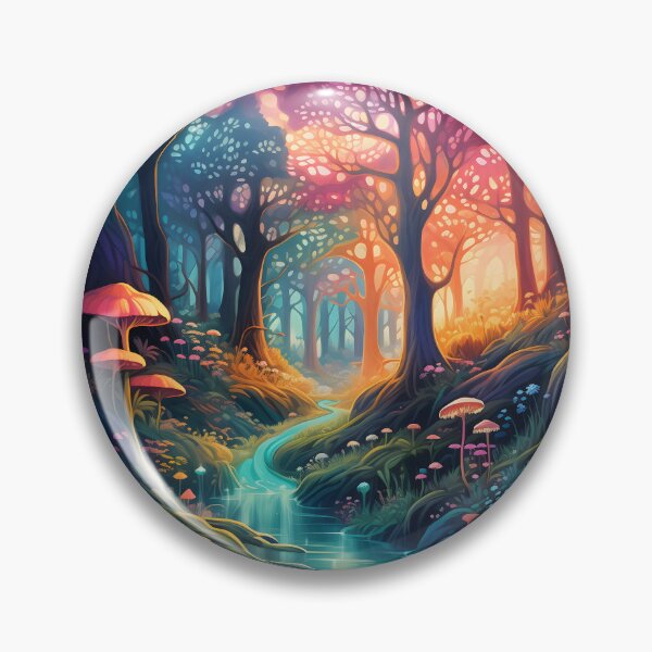 Artikelvorschau, Kaleidoscopic Dreams: The Spellbinding Forest entworfen und verkauft von DrawnThreads.