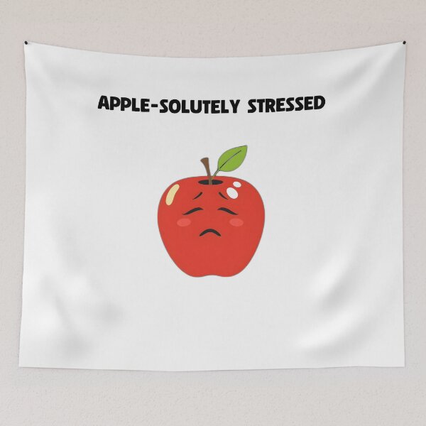 Item preview, Anxious Apple designed and sold by allogy.