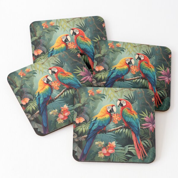 Item preview, Tropical Plumage Elegance designed and sold by DrawnThreads.