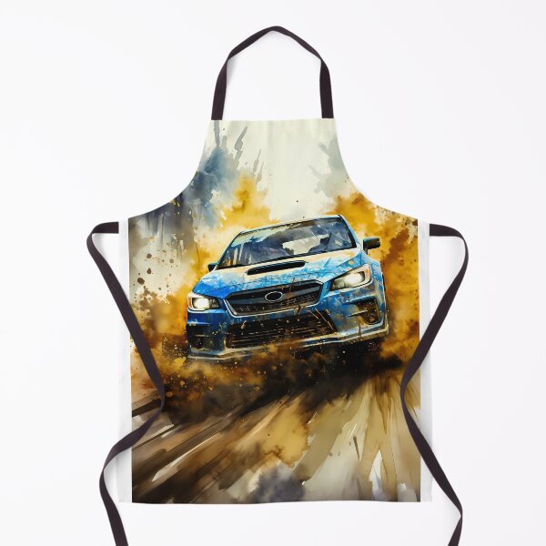 Item preview, Rally Car Drifting Through Muddy Forest In Dramatic Action Scene designed and sold by RevUpDesign.