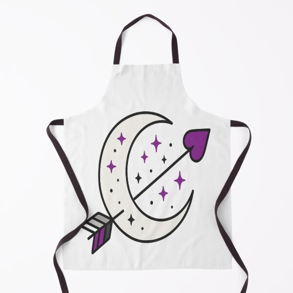 Item preview, Mystic Moon & Heart-Tipped Arrow – Demisexual Love in Focus designed and sold by Rajasekar.