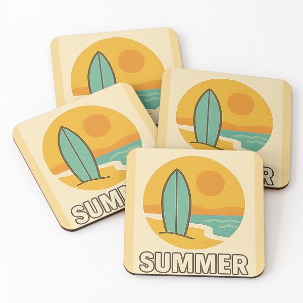 Item preview, a summery surfboard designed and sold by 7pitz.