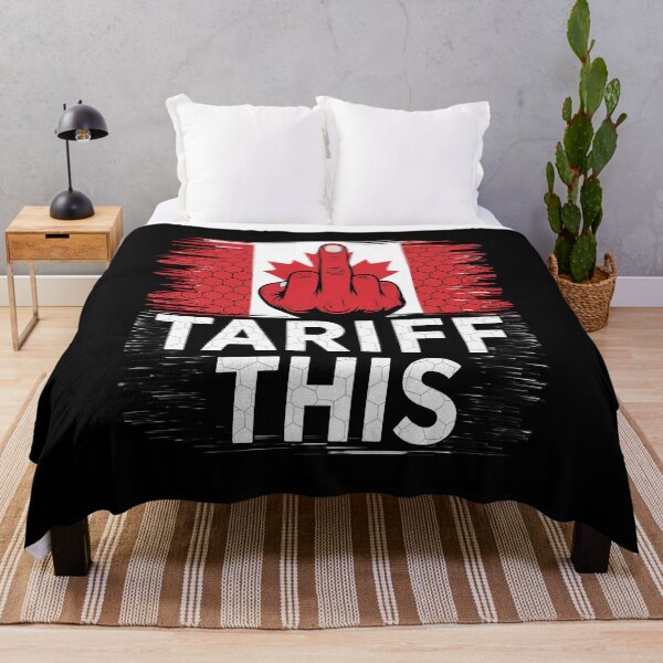 Item preview, Tariff This! Funny Pro Canada Flag for Anti Trump Canadian designed and sold by splindoershop.