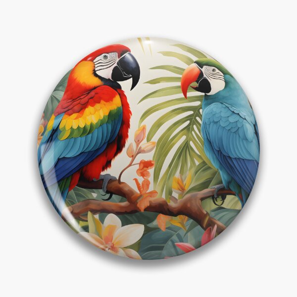 Artikelvorschau, Tropical Feathers entworfen und verkauft von DrawnThreads.