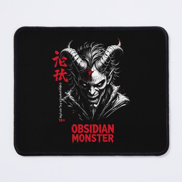 Item preview, OBSIDIAN MONSTER And Japanese Symbol Demon designed and sold by GesparHouse.