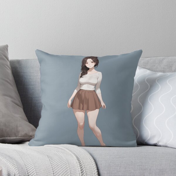 Item preview, SFW Brown skirt anime girl designed and sold by Pakoh.