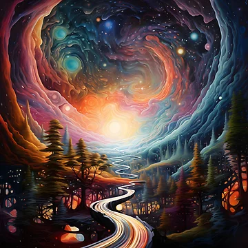 Artwork thumbnail, Interstellar Exploration by DrawnThreads