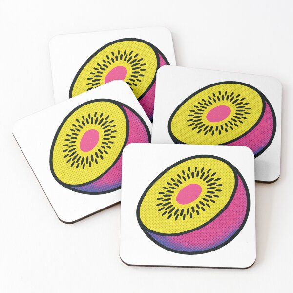 Item preview, Pop Art Kiwi – Bright Fruit Illustration designed and sold by Dark Side of The Merch.