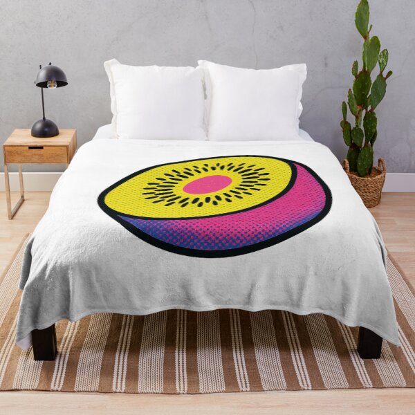 Item preview, Pop Art Kiwi – Bright Fruit Illustration designed and sold by Dark Side of The Merch.