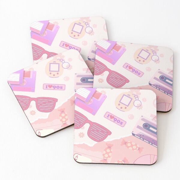 Item preview, Cute 90s Nostalgia Aesthetic | Retro Y2K Pastel Pattern Art designed and sold by Tattyarts.