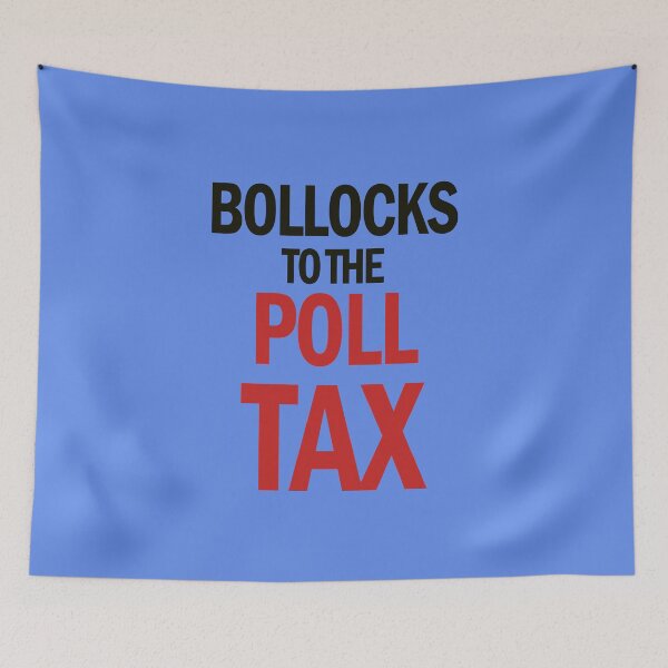 Item preview, Bollocks to the Poll Tax designed and sold by Radical Poster Collective.