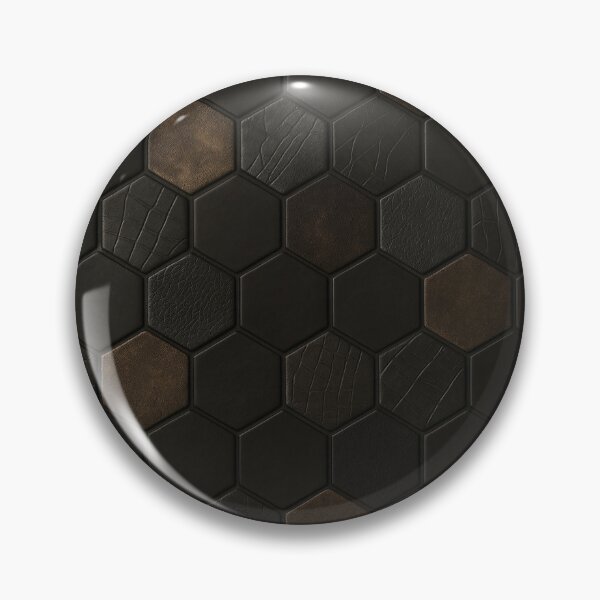 Item preview, Textured Hex Mosaic designed and sold by Kaleidoscope Print.