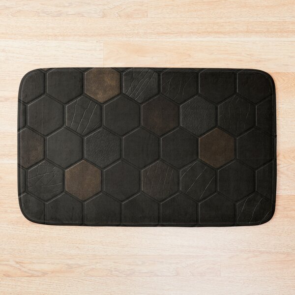 Item preview, Textured Hex Mosaic designed and sold by Kaleidoscope Print.