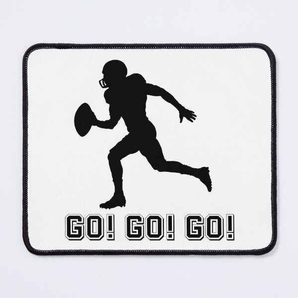 Item preview, american football, football, logo, runs, player, sport, american football player designed and sold by SUMA3000.
