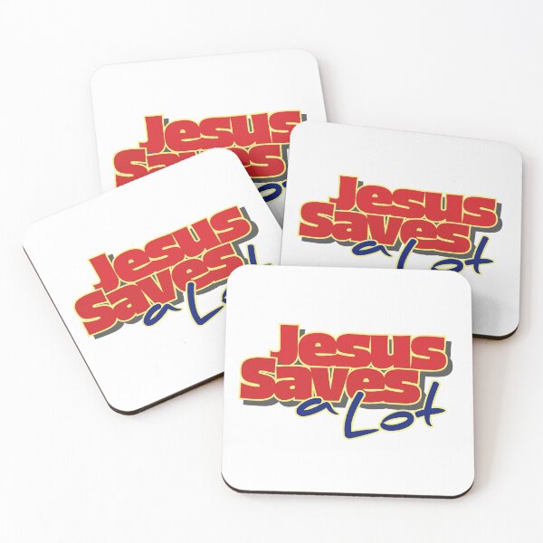 Item preview, Jesus Saves Alot designed and sold by Kipepeo Design Ltd..