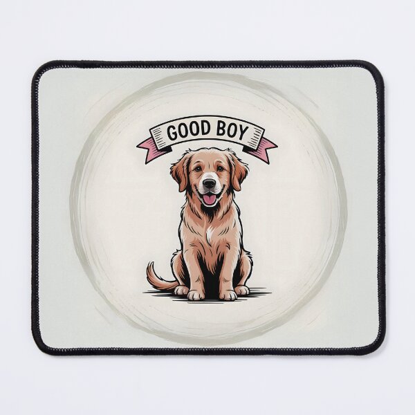 Item preview, Puppy surrounded by a grunge circle designed and sold by Marcu Ioachim.