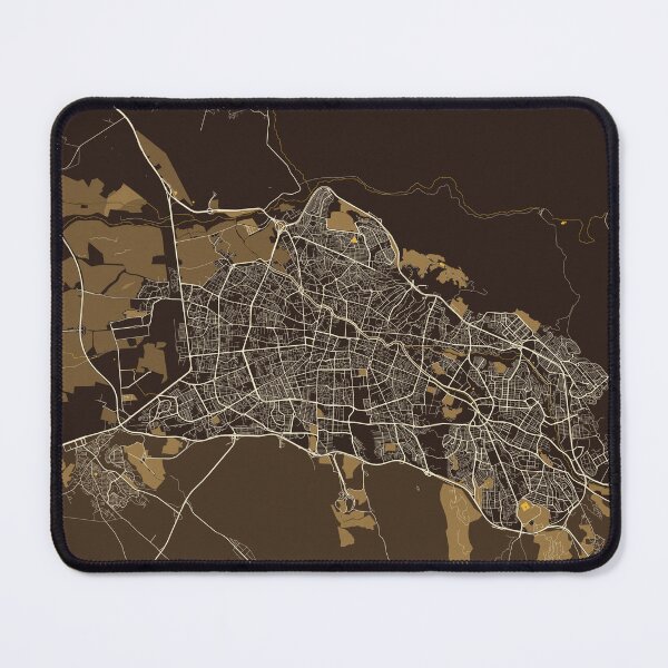 Item preview, Tabriz City Map of Iran - Pastel designed and sold by deMAP.