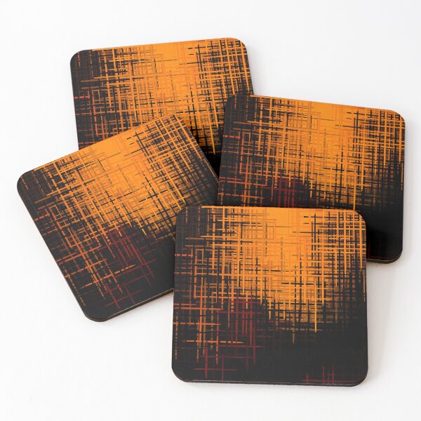 Item preview, Amber Grid designed and sold by Kaleidoscope Print.