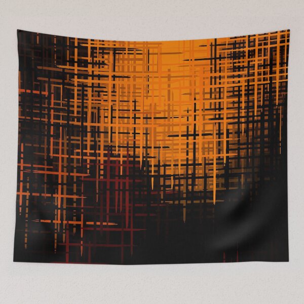 Item preview, Amber Grid designed and sold by Kaleidoscope Print.