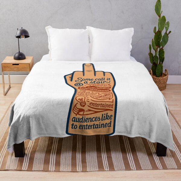 Item preview, Middle Finger Infographic – Satirical Pop Art on Entertainment & Consumer Culture designed and sold by BeUniqueCo.