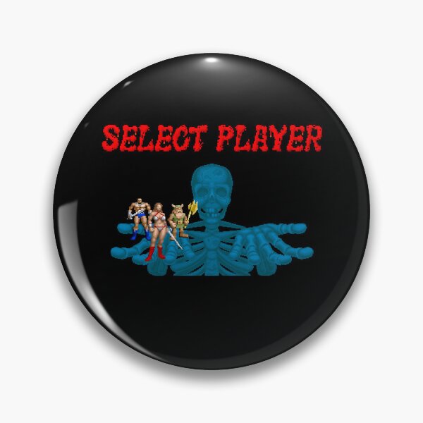 Item preview, Golden Axe Player Select Amazon designed and sold by SideQuest - Scribbled Chaos!.