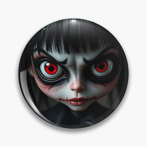 Item preview, Evil Stare Goth Doll designed and sold by TheDarkVault.
