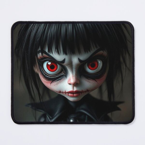 Item preview, Evil Stare Goth Doll designed and sold by TheDarkVault.