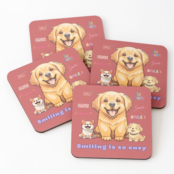 Item preview, Happy Puppies – Smile with Them designed and sold by MadeByKriss.