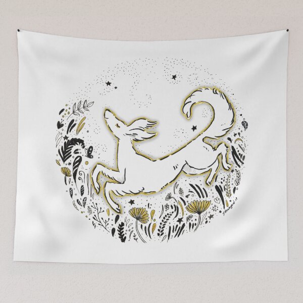 Item preview, Joy - Cute and Whimsical Saluki Art, Sighthound Art, Lurcher Art designed and sold by Jezhawk.