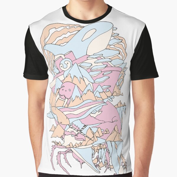 Scholle Grafik T-Shirt