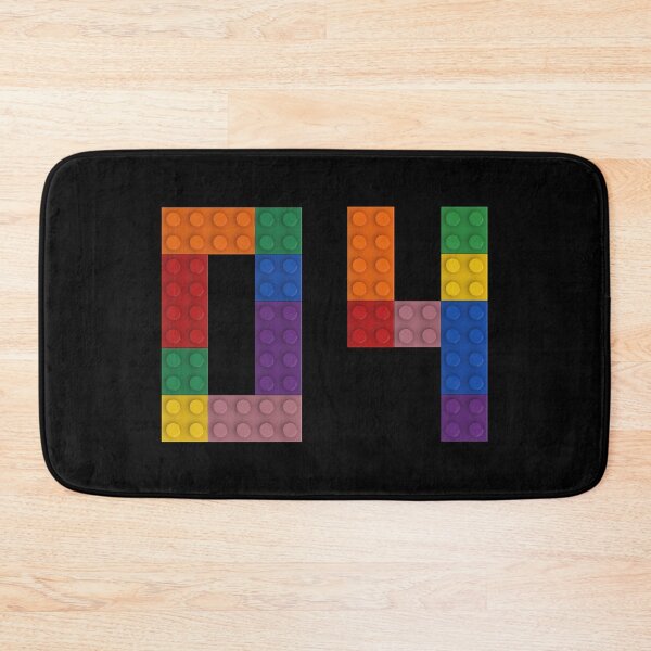 Item preview, 04 numbering made of bricks designed and sold by Brickification.
