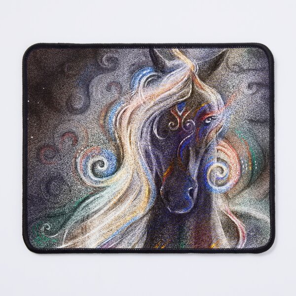 Item preview, Hiraeth - Magical Horse Art, Black Horse Art, Equine Art, Horse Fan Art designed and sold by Jezhawk.