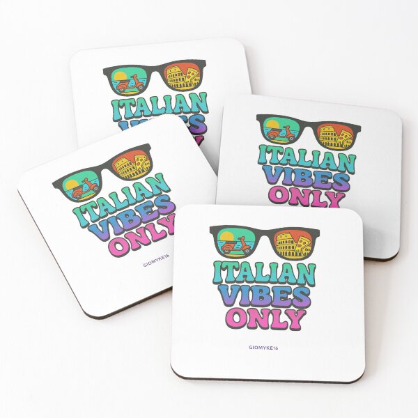 Item preview, “Italian Vibes Only – Vespa, Pizza & Colosseo” by Giomyke16 designed and sold by Giomyke16.