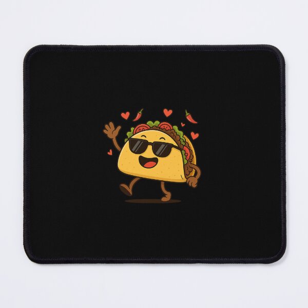 Item preview, Cool Dancing Taco Cartoon | Fun Mexican Food Design designed and sold by ravinduyas.