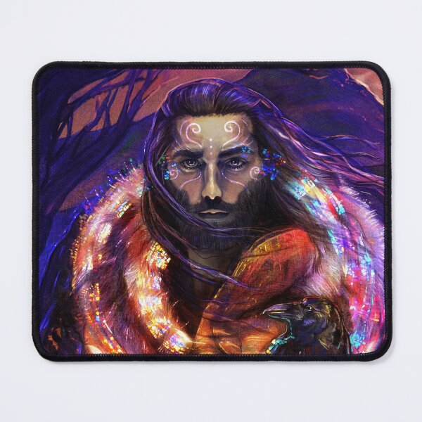 Item preview, The Fay King - Fairy King, Fae King, Fairy Realm Art designed and sold by Jezhawk.