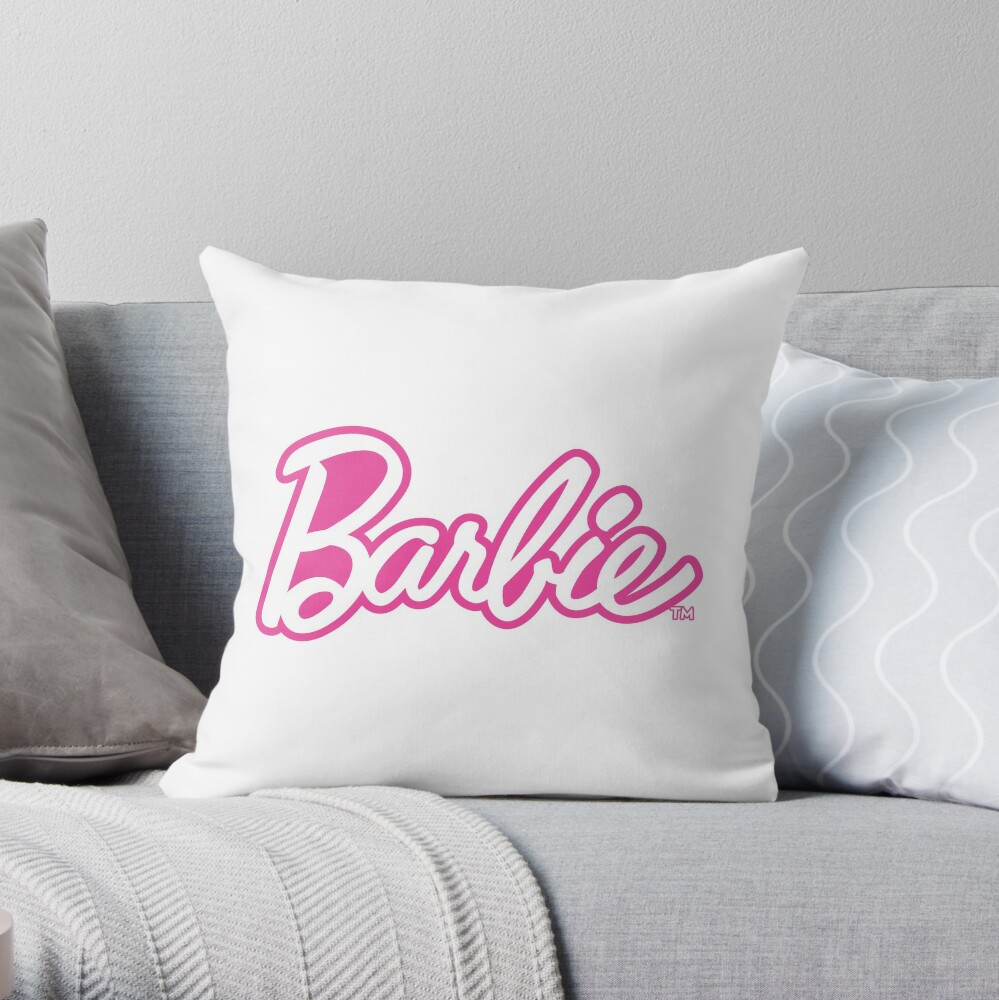 "Barbie" Throw Pillow by Eiluj28 | Redbubble