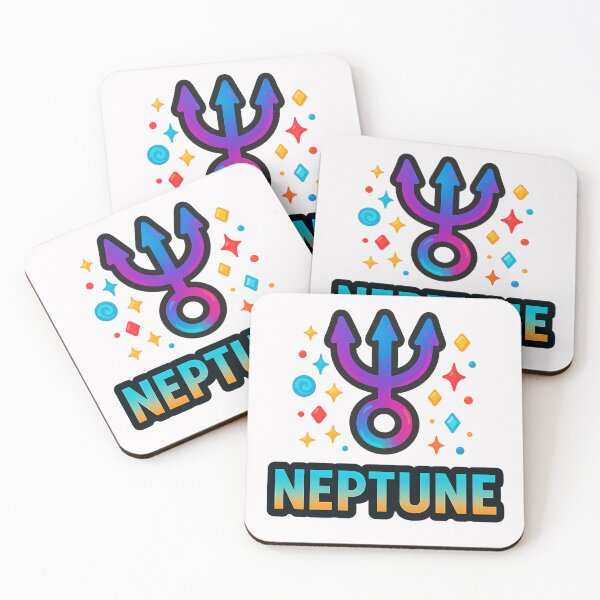 Item preview, Neptune Psychedelic Astral Symbol 1 designed and sold by sifo2024.