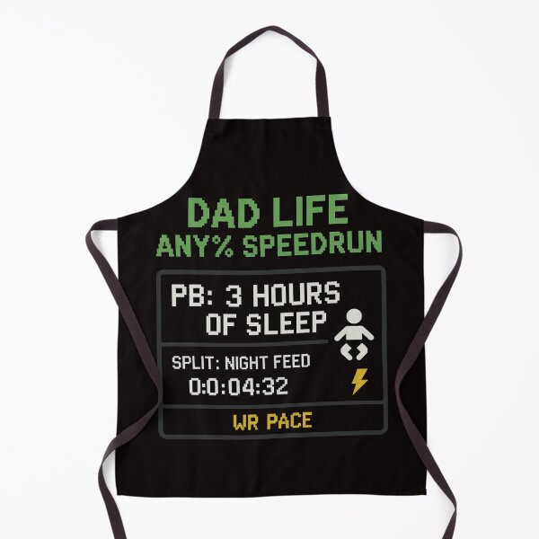 Item preview, Dad Life Any% Speedrun designed and sold by FrameFlow.