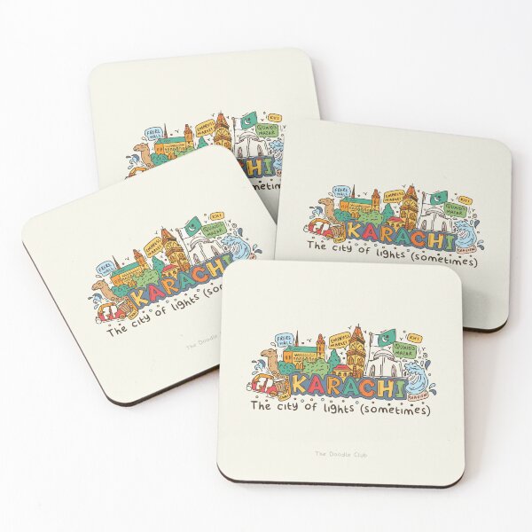 Item preview, Karachi City Doodle Art  designed and sold by thedoodleclub.