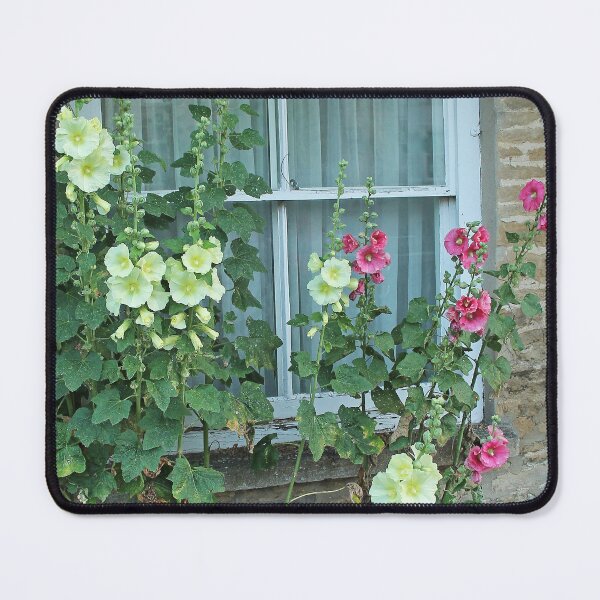 Item preview, hollyhocks designed and sold by Murph's Images.