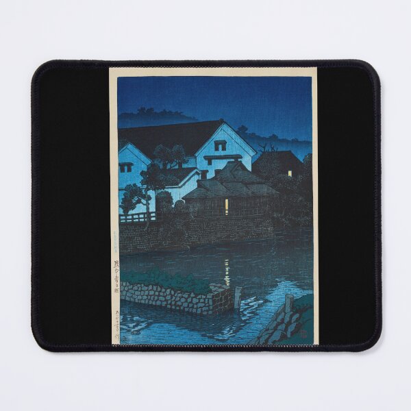 Item preview, Kasuga Cho Kumamoto by Hasui Kawase | Japanese Village Poster | Japandi Wall Art | Traditional Nature Decor designed and sold by artofuniverse.