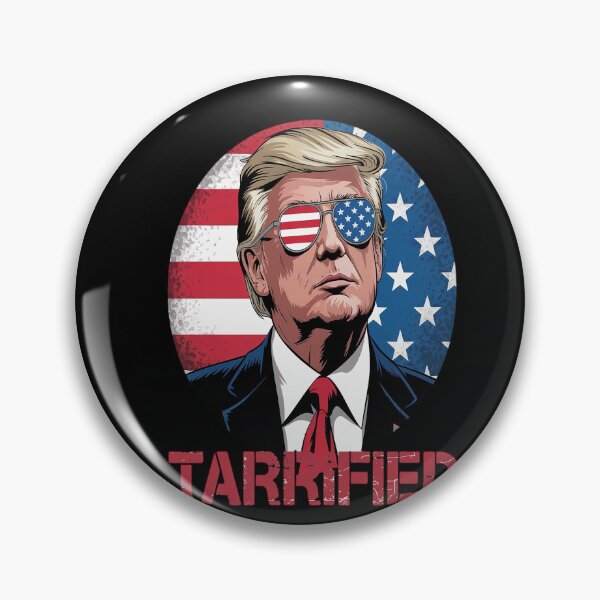 Item preview, Tarrified Political Vinyl Sticker, Funny designed and sold by splindoershop.
