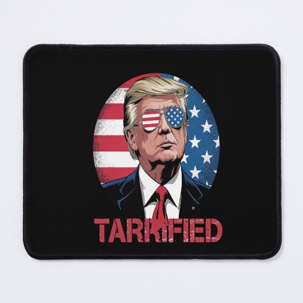 Item preview, Tarrified Political Vinyl Sticker, Funny designed and sold by splindoershop.
